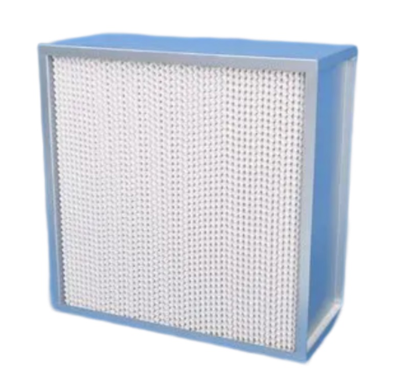 Medium Efficiency Box Filter With Clapboard