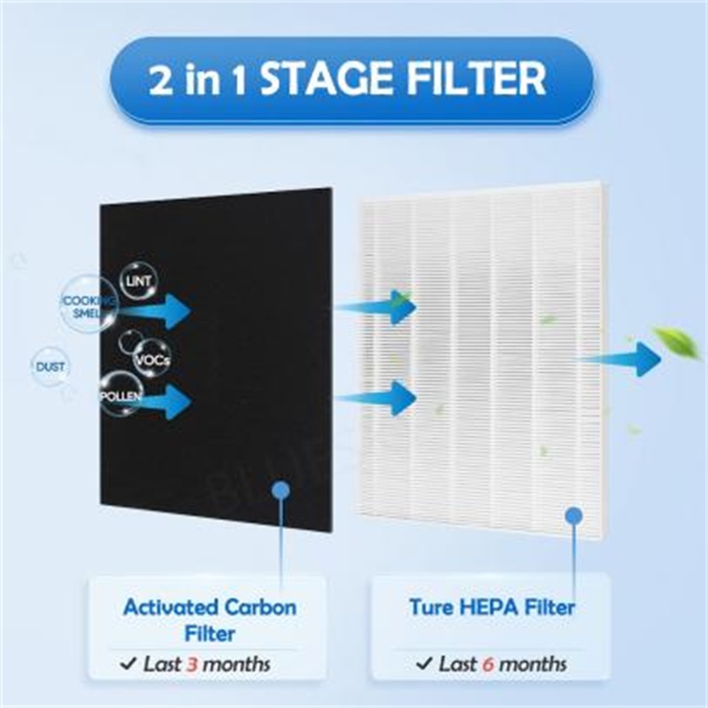  HEPA Filter Activated Carbon Filter
