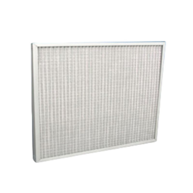 primary effect plate type washable aluminum mesh filter